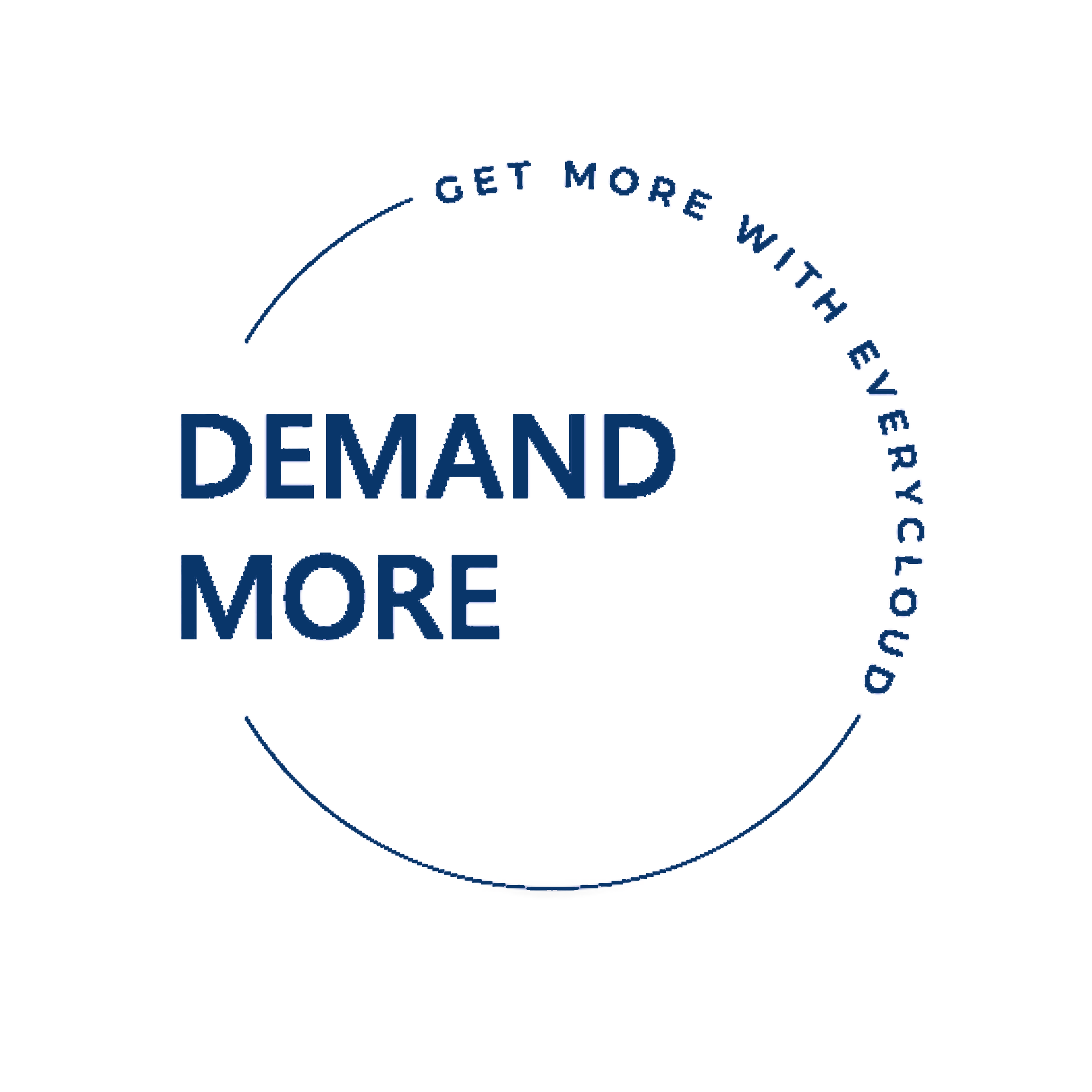 DEMAND MORE - DARK BLUE DEMAND MORE - DARK BLUE